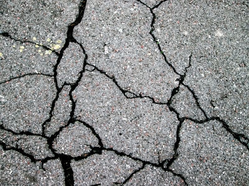 Asphalt Repair in Summer