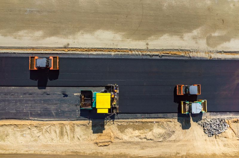 Asphalt Paving in Action